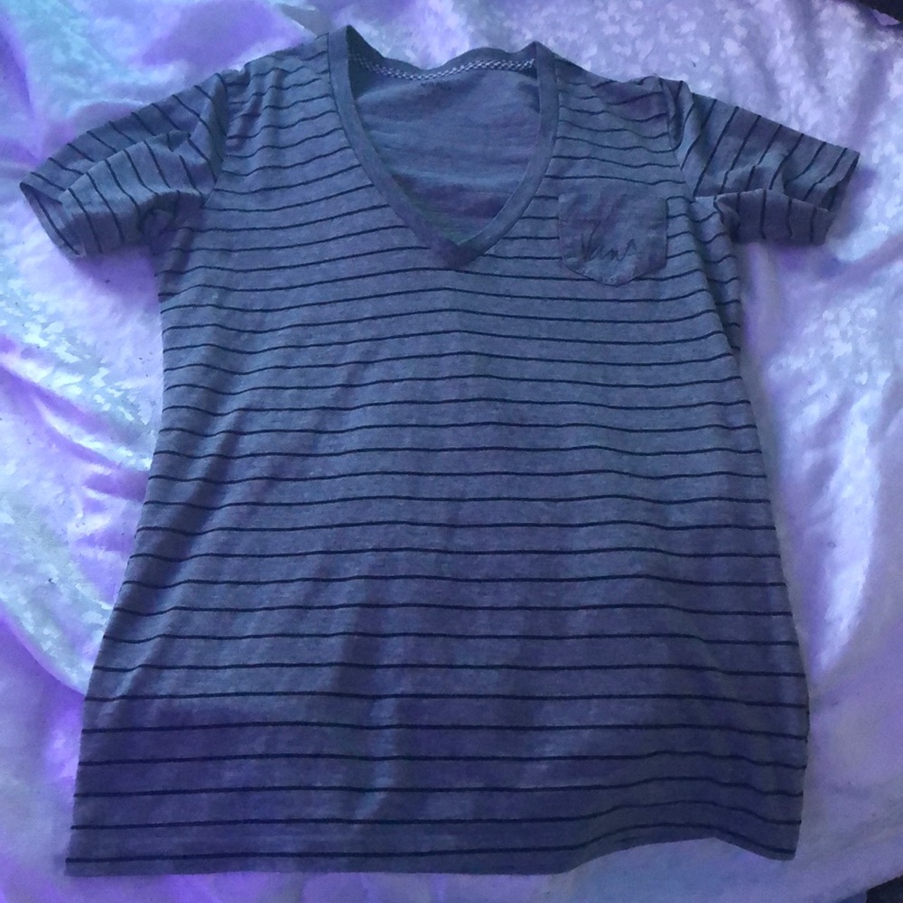 Women’s Striped Vans Tee-Shirt M